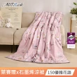 【MIT iLook】買1送1 台灣製石墨烯萊賽爾天柔絲涼被/床包枕套組(多款任選/涼被舖棉/涼夏被)
