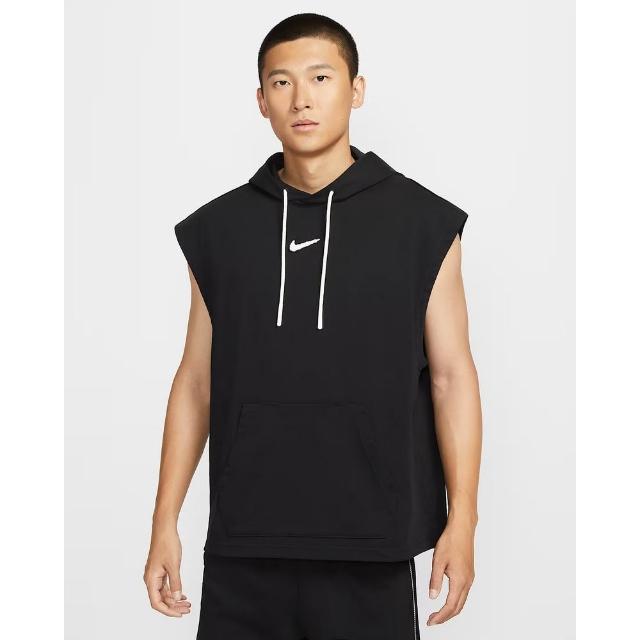 【NIKE 耐吉】背心上衣 男 AS M NK DF SL PO HD NAOS 運動 休閒 Dri-FIT 連帽背心 黑(HV1893010)