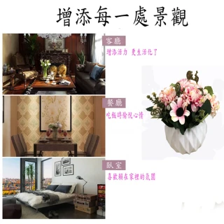 【POKO】仿真花瓶組 6入組(人造花藝設計 居家布置 拍照道具 花瓶 塑膠花瓶 餐桌花瓶 仿真花 假花)