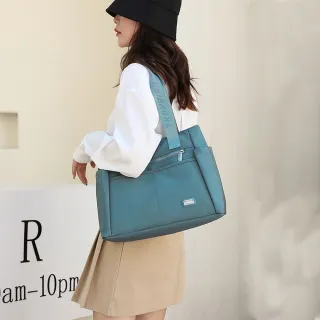 【LEEHER】通勤包/A4包/手提包/手提托特包/包包/大容量包包/買菜/上班/上課/黑色包包旅行 