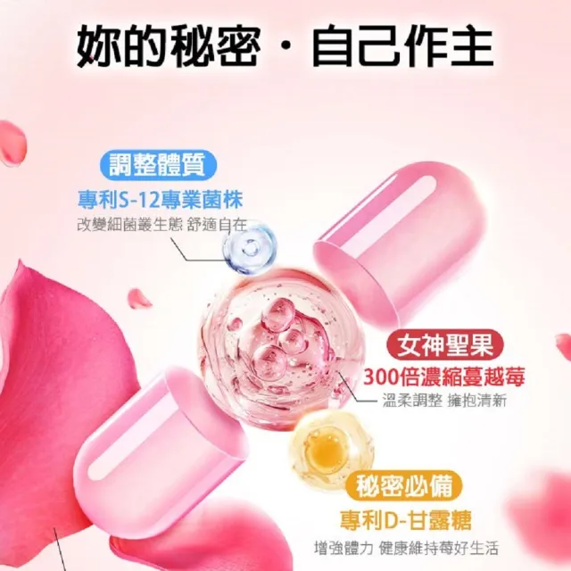 【ALLRE 歐瑞生醫】女神香香蔓越莓膠囊(30粒/袋)