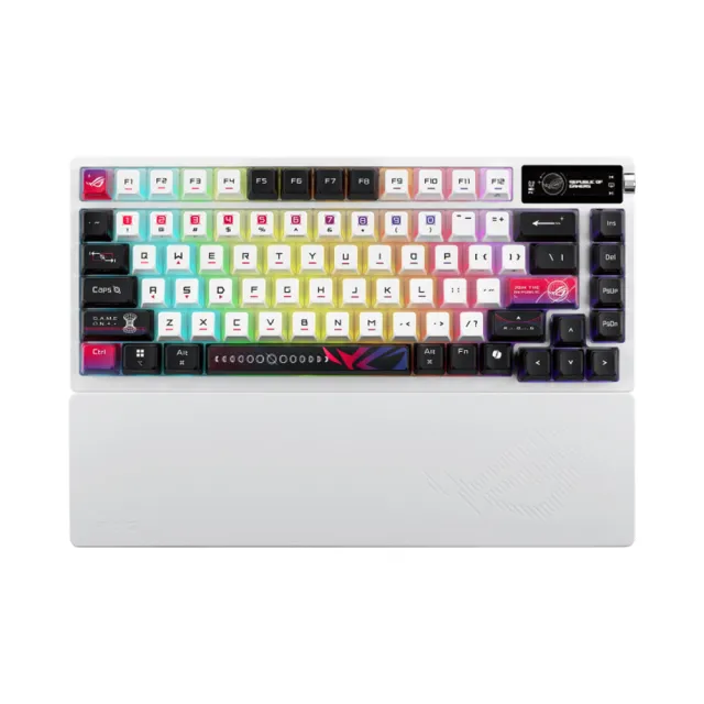 【ASUS 華碩】ROG Azoth X 無線電競鍵盤(雪軸)