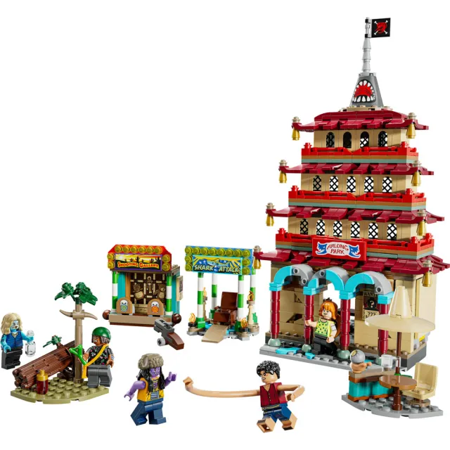 【LEGO 樂高】航海王系列 75638 惡龍樂園之戰(ONE PIECE 魯夫 居家擺設 玩具積木)