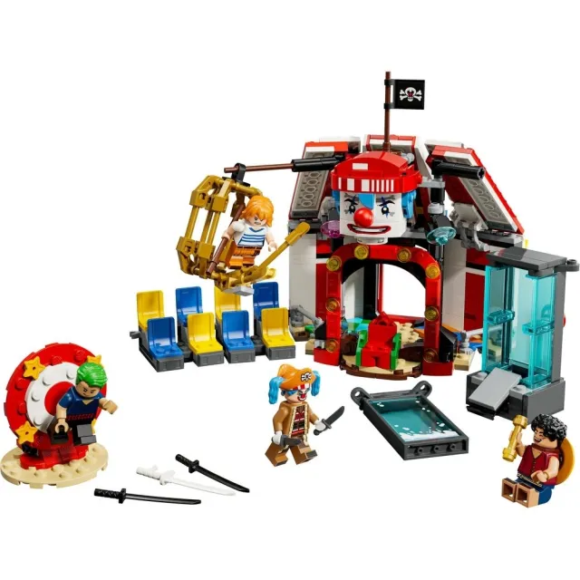 【LEGO 樂高】航海王系列 75637 小丑巴其的馬戲團帳篷(ONE PIECE 魯夫 居家擺設 玩具積木)