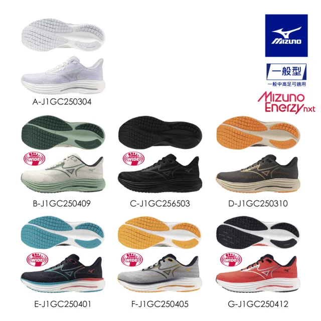 MIZUNO 美津濃】WAVE RIDER 29 男款慢跑鞋J1GC250304 J1GC250409