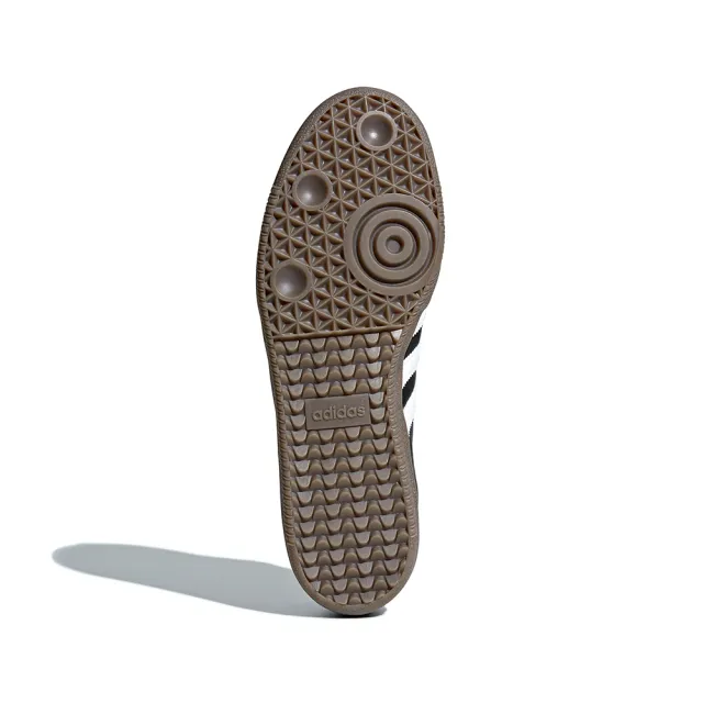 【adidas 愛迪達】Originals Samba OG 男鞋 黑色 焦糖黑底 經典 麂皮 復古 經典 休閒鞋 B75807