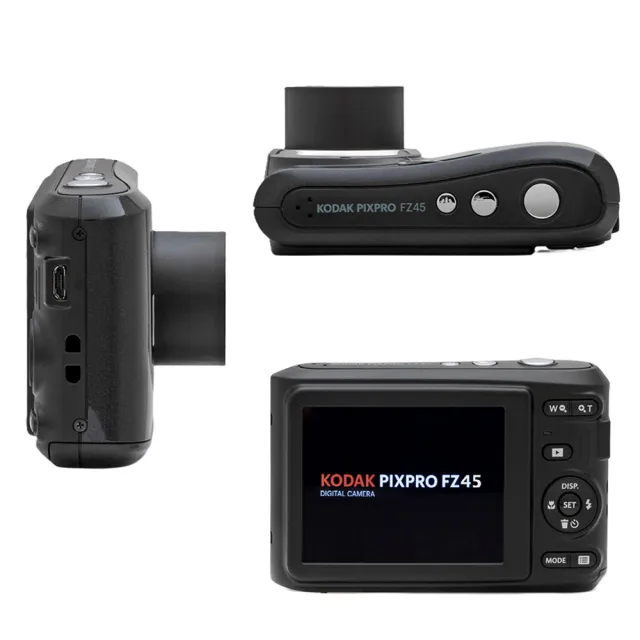【Kodak 柯達】PIXPRO FZ45 FRIENDLY ZOOM 數位相機 4倍光學變焦 27mm廣角鏡頭(公司貨)