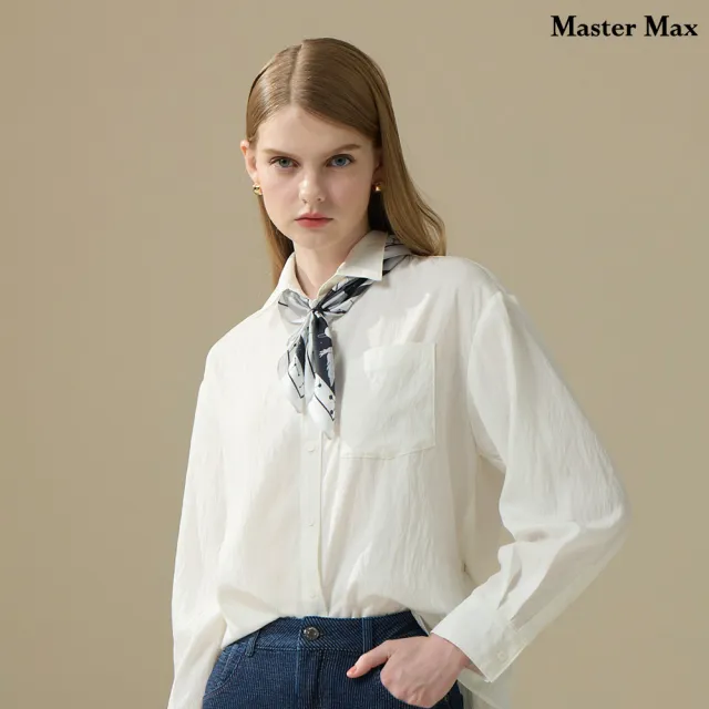 【Master Max】萊賽爾棉舒適長袖襯衫(8527006)