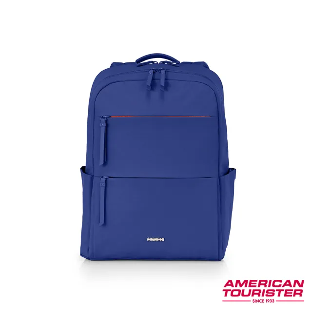 【AMERICAN TOURISTER 美國旅行者】BRIDGET 商務輕量大容量筆電後背包/女包/雙肩包/電腦包14吋(多色可選)