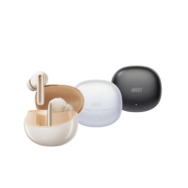 QCY MeloBuds Pro HT08 真無線藍芽耳機，採用藍芽5.3傳輸技術，提供穩定快速的連線體驗。入耳式設計舒適耐戴，重量僅50g，適合長時間使用。支援通用作業系統，無麥克風與線控設計，專注純粹聆聽樂趣。顏色選擇包括黑色系、白色系、金色系，包裝內含耳機、充電倉、耳帽、說明書、USB資料線及防偽標籤。產地中國，一年保固，NCC認證碼CCAP24LP3870T5，BSMI許可字號R3C668。完美入耳式耳機選擇，提升您的音樂生活！