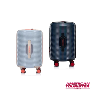 【AMERICAN TOURISTER 美國旅行者】18吋ROLLIO U 圓桶可擴充PC行李箱/圈圈箱/旅行箱(多色可選)