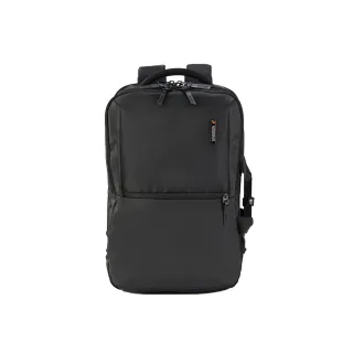 【AMERICAN TOURISTER 美國旅行者】SEGNO 2.0 專業背提兩用多功能筆電後背包/雙肩包/電腦包/包包17吋(黑色)