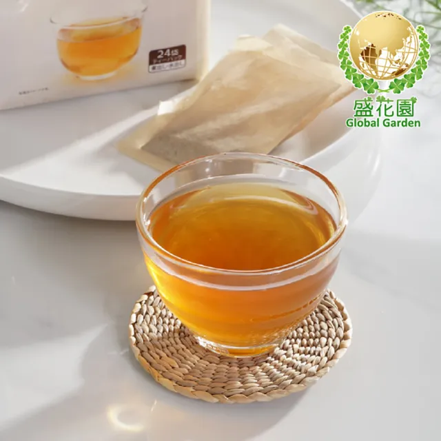 【盛花園】日本北海道產100%黑大豆茶包(24入/袋、2袋/組)