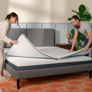 【德國Emma】6公分雙面睡薄床墊 標準雙人(德國工藝 專為台灣潮濕悶熱環境設計 6公分軟硬雙面薄墊)