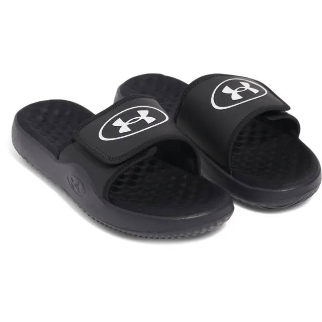 【UNDER ARMOUR】UA 男 Ignite Pro 8 拖鞋_6000337-001(黑色)