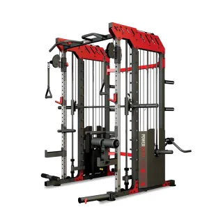 【BH歐洲百年品牌】G145 Power Smith 全方位重量訓練機(高度調節/全身訓練含重量選擇片組-90KG二套)