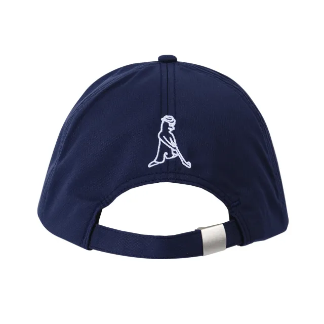 【PING】男款帽沿跳色高爾夫球帽-深藍(GOLF/高爾夫球帽/配件/PQ25110-58)