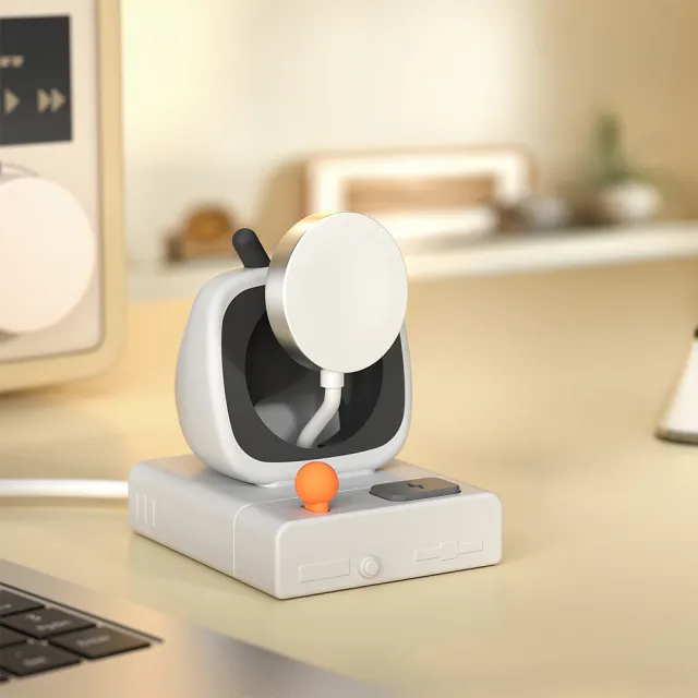 【Casestudi】AppleWatch StandDock - 復古電視造型充電座(Watch 充電座)