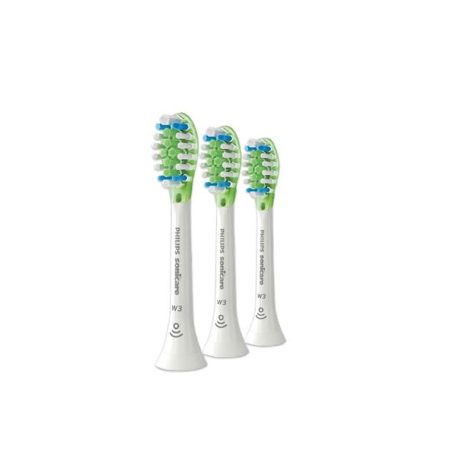 【Philips 飛利浦】官方直營 Sonicare DC Smart智能亮白刷頭三入組-標準型-白HX9063/67