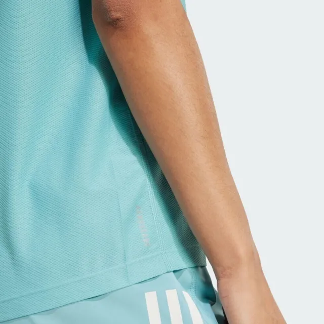 【adidas 愛迪達】Otr B Tee 女 T恤 運動上衣 休閒短袖 藍綠 亞版(JW9672)