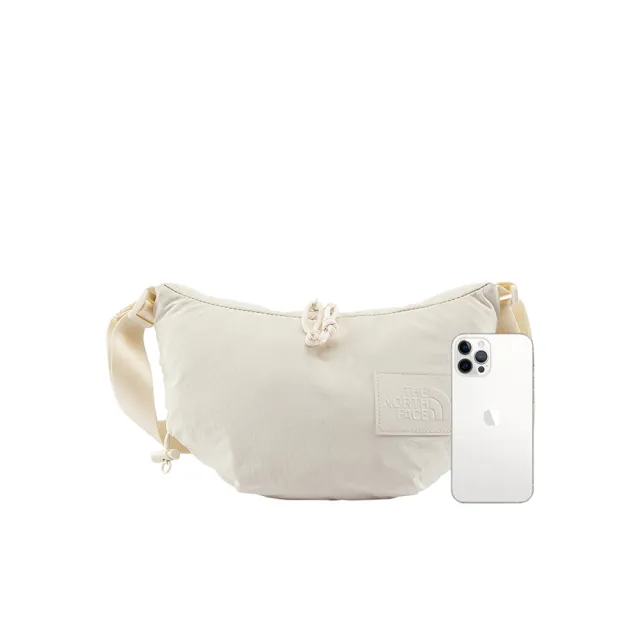 【The North Face】TNF 休閒 運動 單肩包 W NEVER STOP CROSSBODY 女 米白(NF0A81DSQLI)