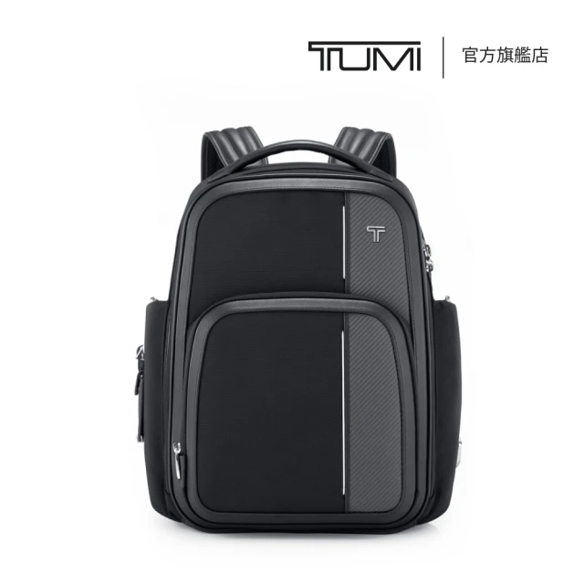 【TUMI】ARRIVE” Barker 15 吋筆電頂級商務大型後背包 - 黑色(TUMI 官方旗艦店)