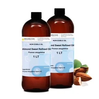 【NEW DIRECTIONS】甜杏仁油1000mlx2入(澳洲原裝進口-新方向按摩油保濕油基礎油)