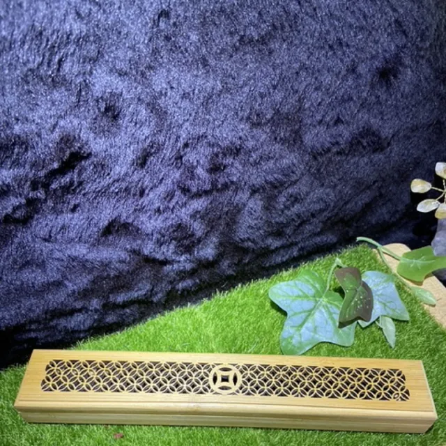 【Cozy 世界水晶原礦與茶】磁吸式盤香盒 附防火棉 隨機款(淨化磁場)