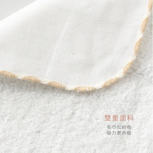 【Gennies 奇妮】6入組*純棉寶寶紗布毛巾(口水巾 隔汗巾 枕巾 餵奶巾 嬰兒 台灣製造)