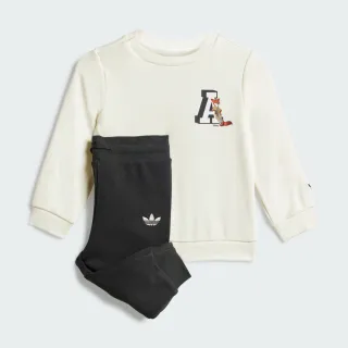 【adidas 愛迪達】迪士尼 運動套裝 長袖/長褲 嬰幼童裝 - Originals JX0591