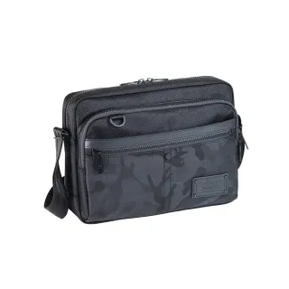 【deya】交換禮物 官方直營 cross 經典側背包 黑迷彩(多層收納 環保材質 斜背包 中性包)