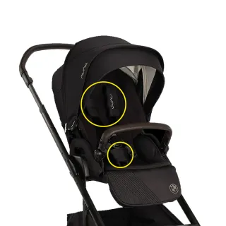 【nuna】BMW Collection MIXX next 肩帶胯帶護片組(配件)