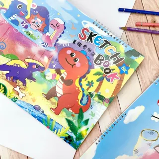 【SEASON 四季紙品禮品】8K雙線圈剪貼簿 繪圖 畫冊 素描本(TB0202-25~32)