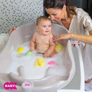 【OKBABY】頭等艙澡盆 貝喜力克大澡盆 嬰兒澡盆 Onda(義大利豪華嬰兒安全澡盆)