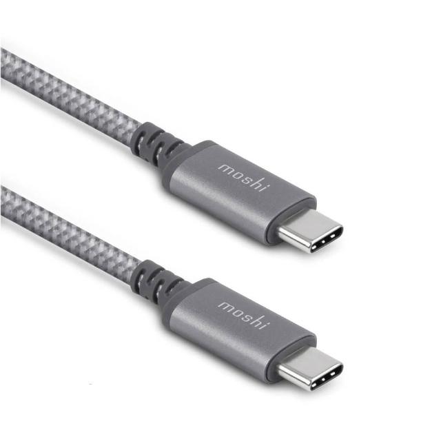 【moshi】Integra USB-C to USB-C 充電線/編織傳輸線(2.0m Type-C iPhone充電線)