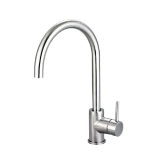 【大巨光】304不鏽鋼廚房檯面單槍水龍頭(TAP-506016A)