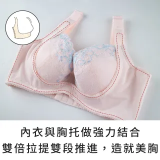【玉如阿姨】女王守護神內衣※0578米(大罩杯 集中 提托 包副乳 重機能 調整 台灣製 C.D.E.F.G罩)