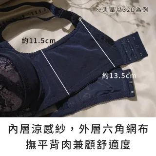 【玉如阿姨】璀璨凡爾賽內衣※0561膚(C.D罩 包覆 低脊心 托高 撫平背肉 台灣製)