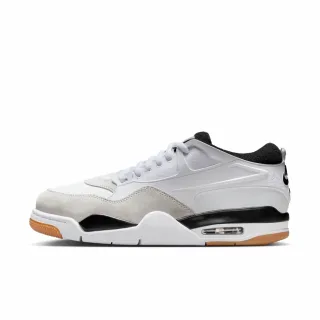 【NIKE 耐吉】AIR JORDAN 4 RM 男鞋 休閒鞋 運動鞋 喬丹 AJ4 白灰黑(FQ7939110)