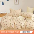【日禾家居】200織100%純棉兩用被床包組-均價(單/雙/加大_多款任選) 涼被/冷氣毯