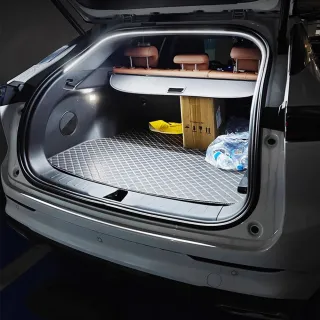 【kurumapop】汽車後車廂隱藏式燈條-4米(車用LED燈帶 後備箱氛圍燈 後行李箱燈)