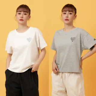 【NEW BALANCE】NB SDS短T/短袖上衣_女性_米杏/灰色_AWT53301CIC_AWT53301GHM(亞版 版型正常)