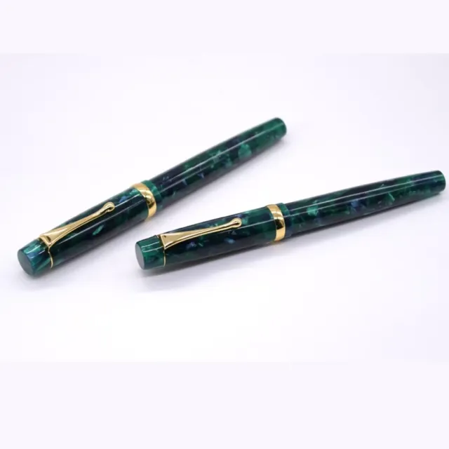 玳瑁色0.5MM鋼筆(細尖 硬筆 成人 練字 辦公 男士 送禮 教師節 禮品)