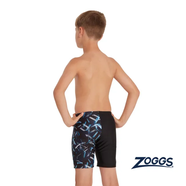 【Zoggs】男孩《合金電壓》運動及膝泳褲(大童泳褲/男孩泳褲/比賽泳褲/訓練泳褲/男童泳褲/學生泳褲)