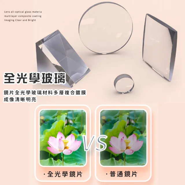 【高清成像】300×25 迷你自動對焦高清雙筒望遠鏡(8倍放大 免調焦 戶外便攜 折疊 高倍望遠鏡 摺疊 演唱會)