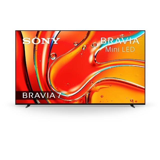 【SONY 索尼】BRAVIA 7 75吋 XR Mini LED 4K HDR Google TV 顯示器-預購(Y-75XR70)