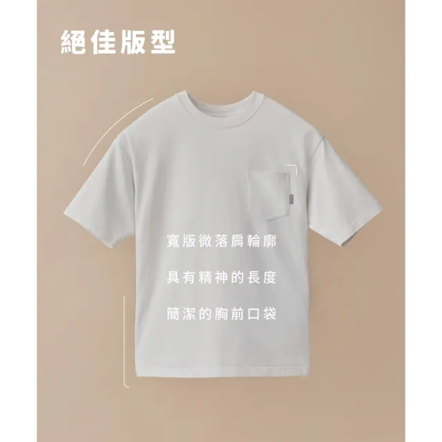 【plain-me】短袖 重磅 短袖TEE 白TEE 素面短袖 純棉寬版_PLN0041
