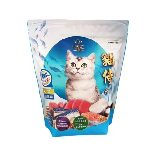 【Catpool 貓侍】天然無穀貓糧1.5KG-新鮮六種魚肉＋褐藻醣膠(藍貓侍)