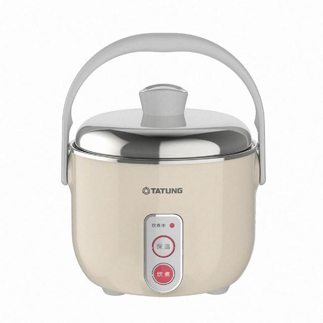 TATUNG大同 TAC-03D-DV2BI 電鍋採用優質304不鏽鋼材質，適合1~5人份使用，IH加熱技術快速煮飯，保留米飯原味新鮮。產品自購買日起保固一年，異電壓電鍋僅符合當地電壓使用，請自行購買轉換插頭。異電壓商品保固、維修、退貨僅限臺灣本島，不適用國外。完美結合耐用與便利，是家庭廚房的最佳選擇！