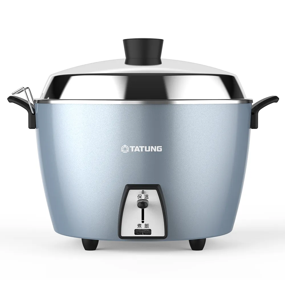 TATUNG 大同】10人份光耀藍不鏽鋼配件電鍋(TAC-10L-MCBS) - momo購物網